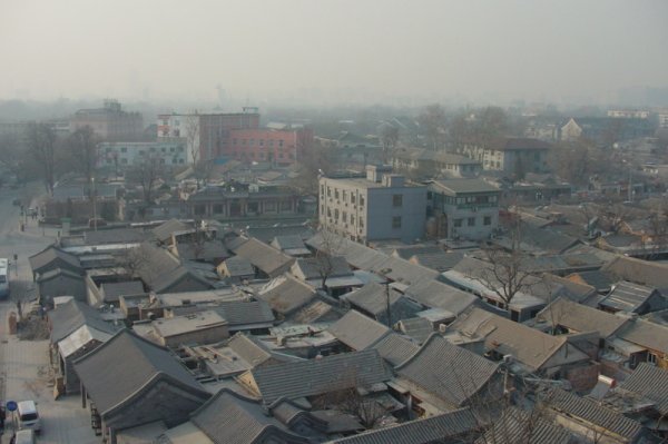 A view over the hutongs