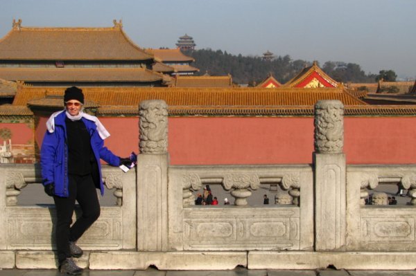 Judy at The Forbidden City