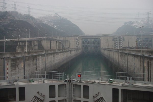 Locks at the Three Gorges Dam