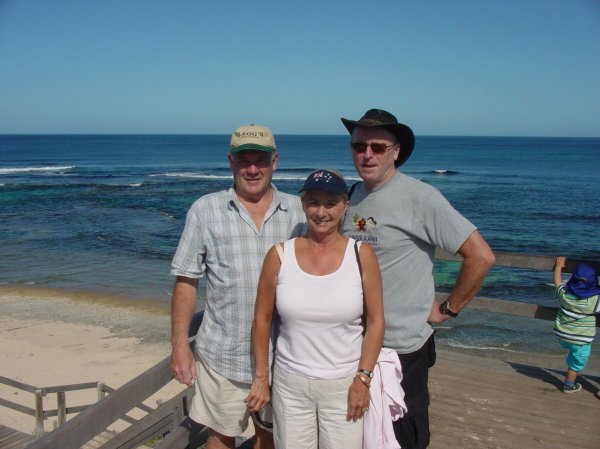 Jack, Rags and Pat went to watch the surfers.