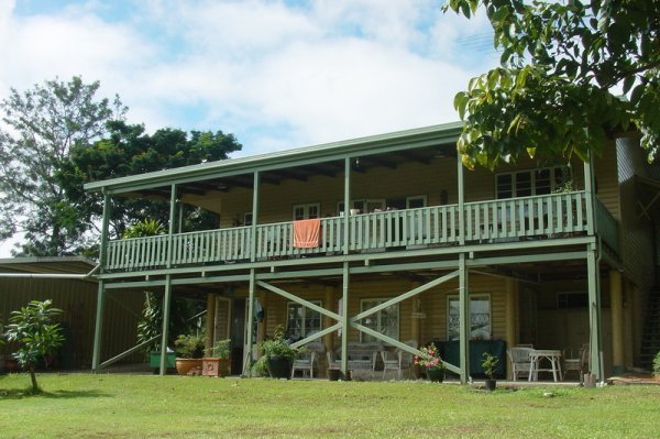 Rob's typical Queensland style home.