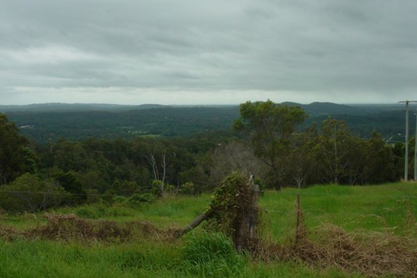 The rolling hills of the Darling Downs near Toowoomba.