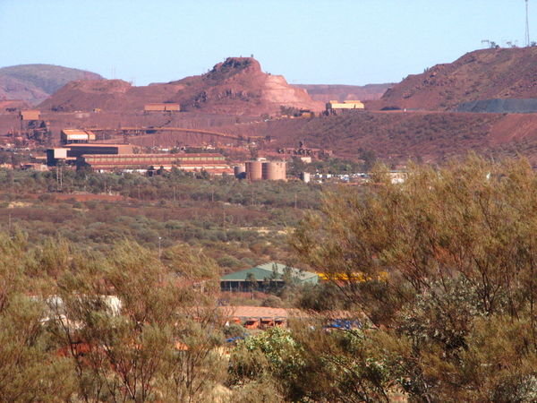 Overlooking Newman Mine