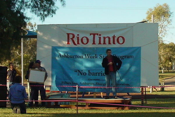 Rio Tinto Awards in the Park