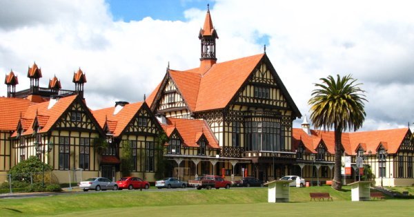 The iconic Rotorua Museum