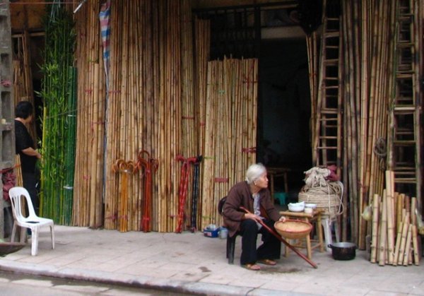 Bamboo on bamboo street