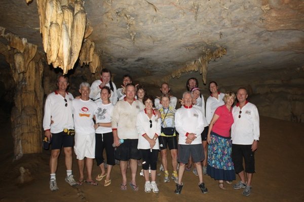 Our group in the cave.