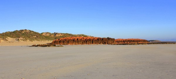 Rock formations at Cape Keraudren