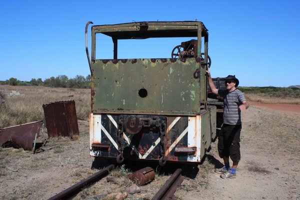 Old train at Cossack