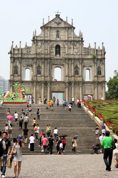 St Paul's ruins in Macao