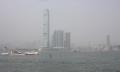Smog across Hong Kong Harbour