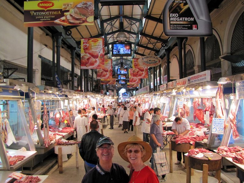Dunno and Judy in the Meat Market