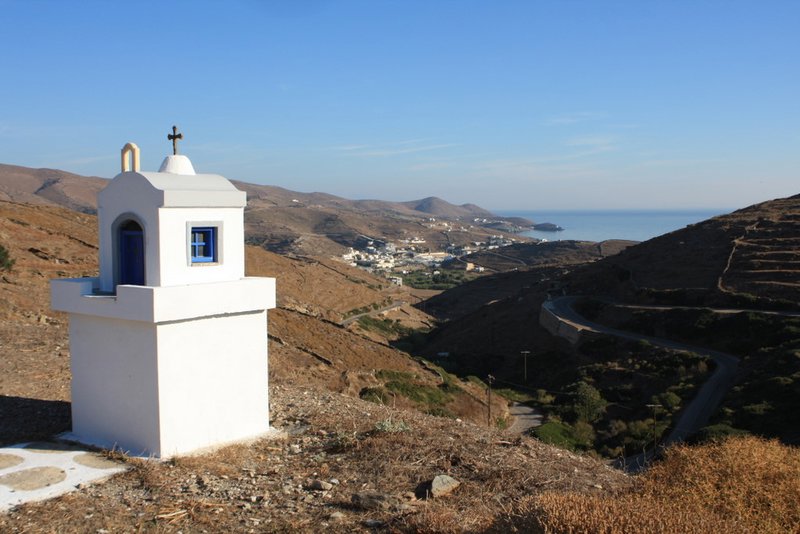 View on the way to Chora