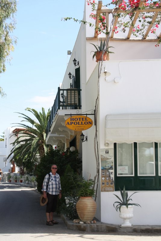 Our hotel in Paros