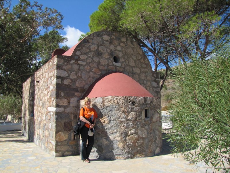 Little stone church at Panagies