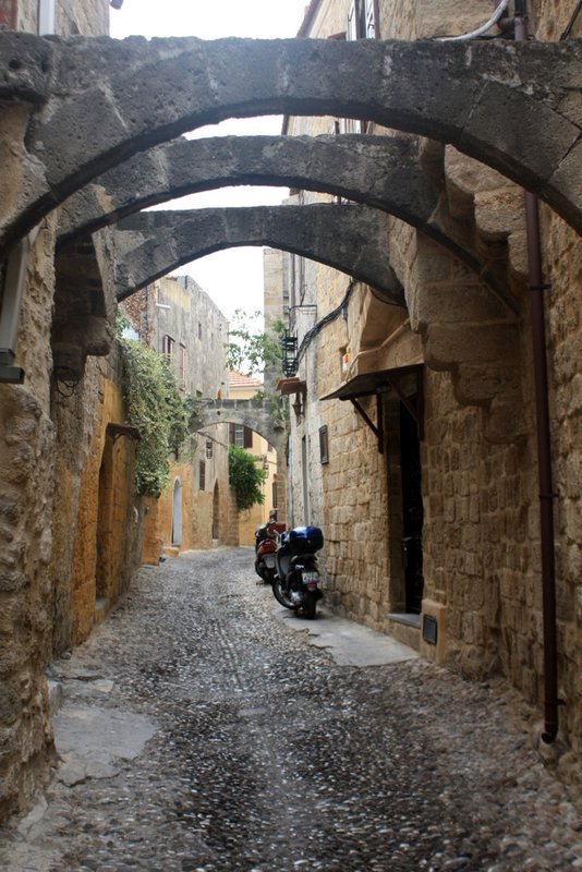 Side streets in the Old Town