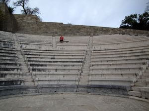 Ancient but restored amphitheatre