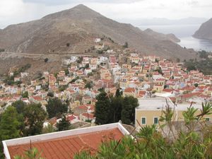 Symi from above.