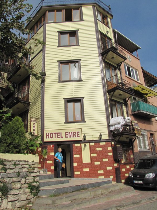 Our home for 3 nights in Istanbul.