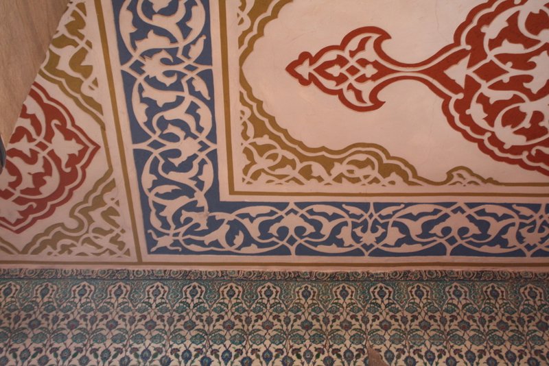 Tiles in the Blue Mosque