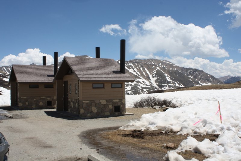 Restrooms at Independence Pass