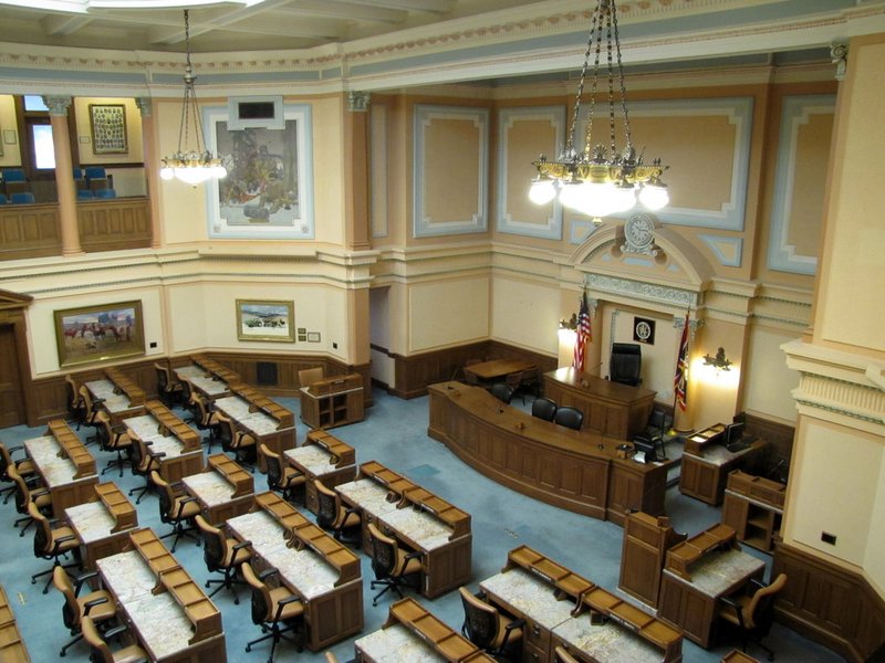 Inside the Wyoming State Capitol