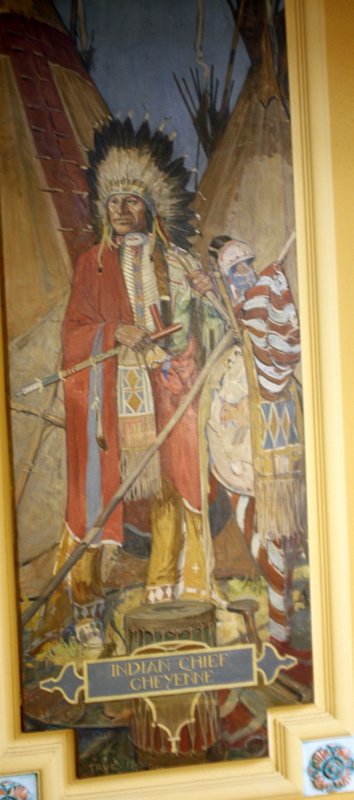 Cheyenne, the indian chief after whom this city was named.