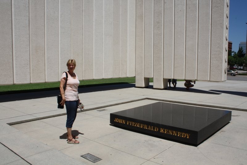 Inside JFK Memorial
