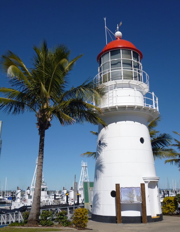 Historic Lighthouse at Mackay Marina