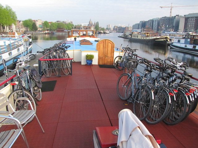 All the bikes on board the Elodie