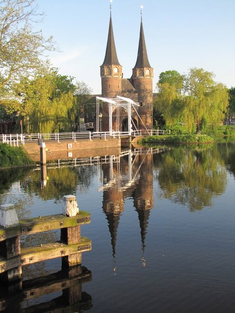 Entrance to Den Haar Castle near Utrecht
