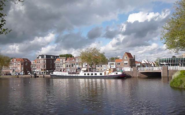 Beautiful university town of Leiden