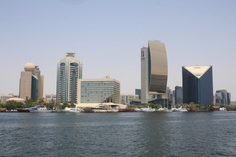 Modern Dubai from the creek