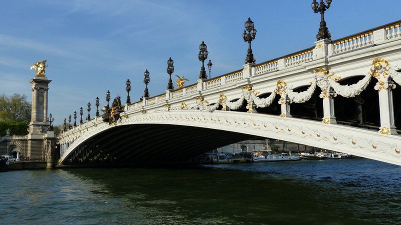 One of the many beautiful Paris bridges.