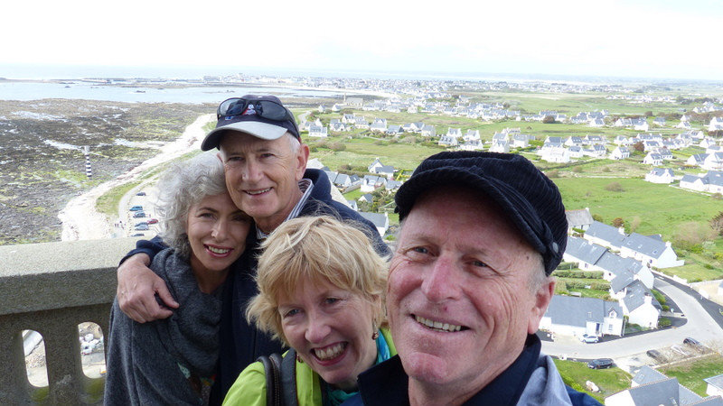 Selfie at the Eckmuhl Lighthouse.