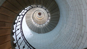 Looking up at the Eckmuhl Lighthouse