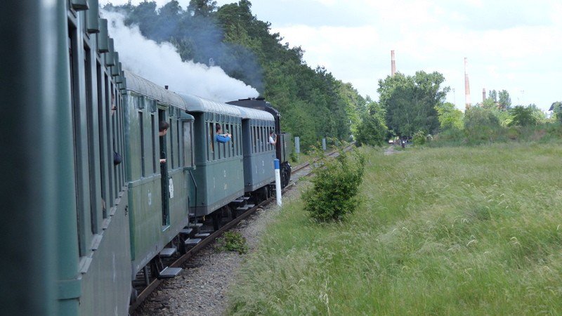 Steam Train from Breclav to Lednice