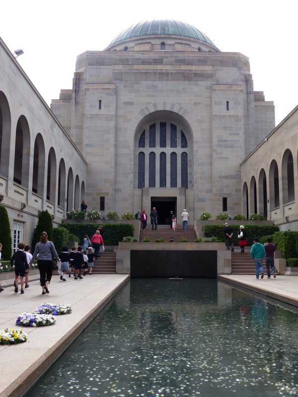 Australian War Memorial Courtyard - Pool of Reflection.