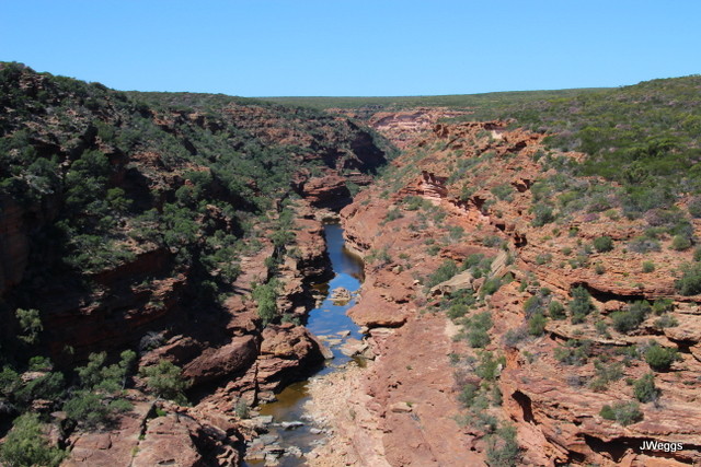 Views over Murchison River
