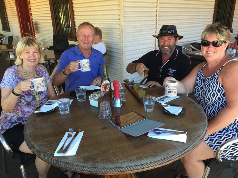 Morning Coffee at Matsos in Broome.