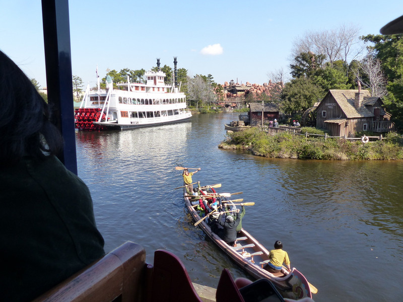 The paddle boat in Critter Country