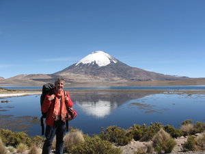 parque nacional Lauca, aún en Chile