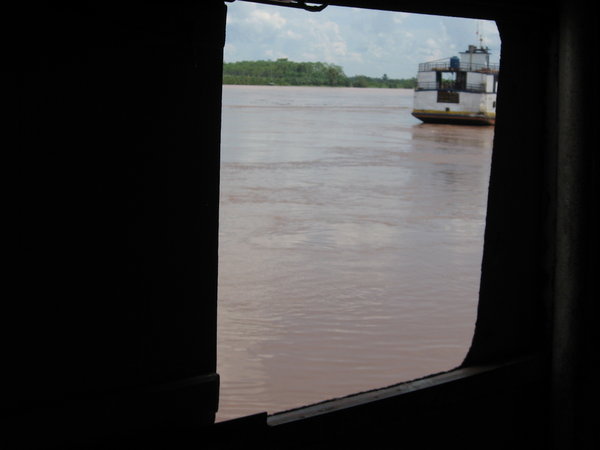 El río Huallagas.