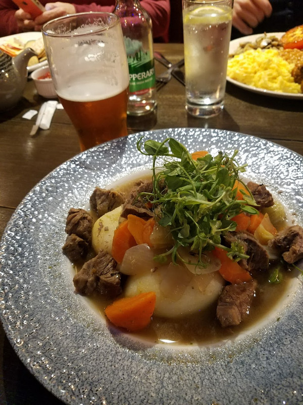 Irish Stew for the heavy rain-day