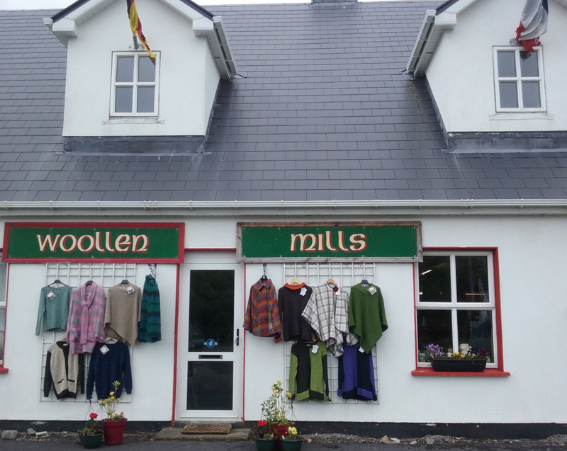 Mary's outlet-mall sweater store in Clifden