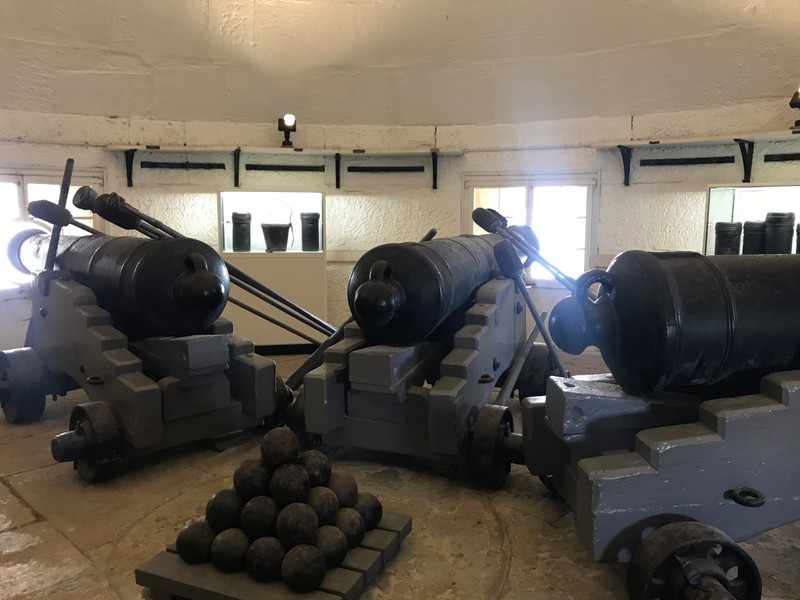 Artillery at Fort Denison