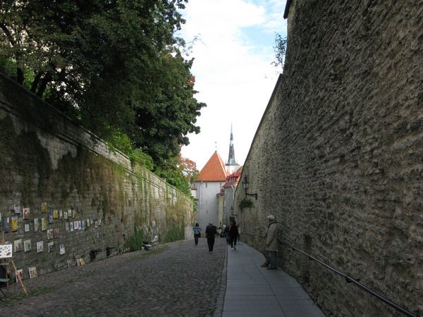 Old Town walkway