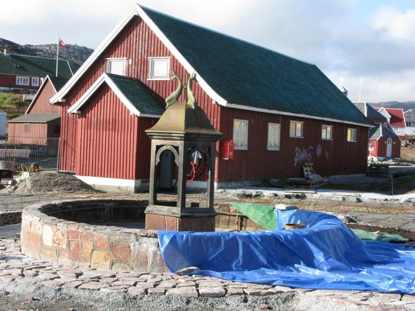Greenlandâs oldest fountain being refurbished