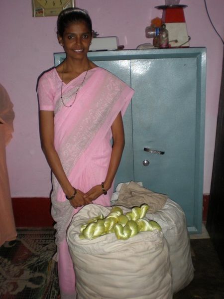 Razya with her Silk