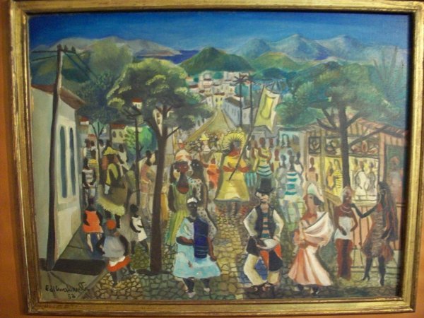 Old painting of Carnival